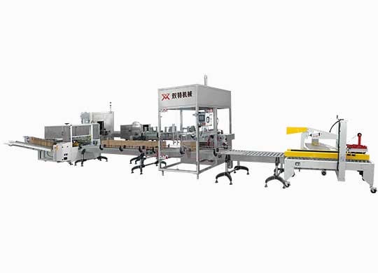 ST-ZX-500型全自動(dòng)開(kāi)箱、裝箱、封箱機(jī)組